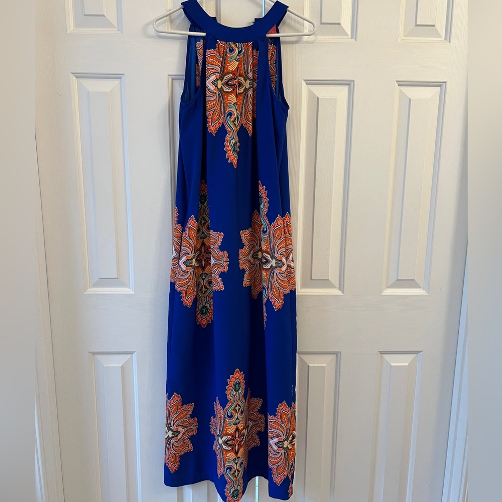 Royal Blue Maxi dress